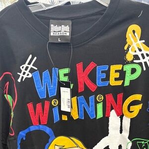 Reason Ritchie Rich Tee shirt size Large  - Black